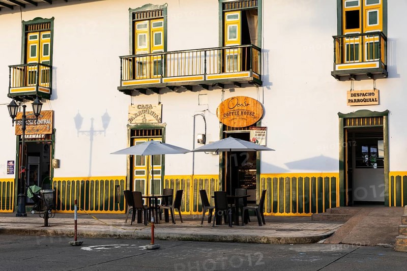 Historic Paisa style houses