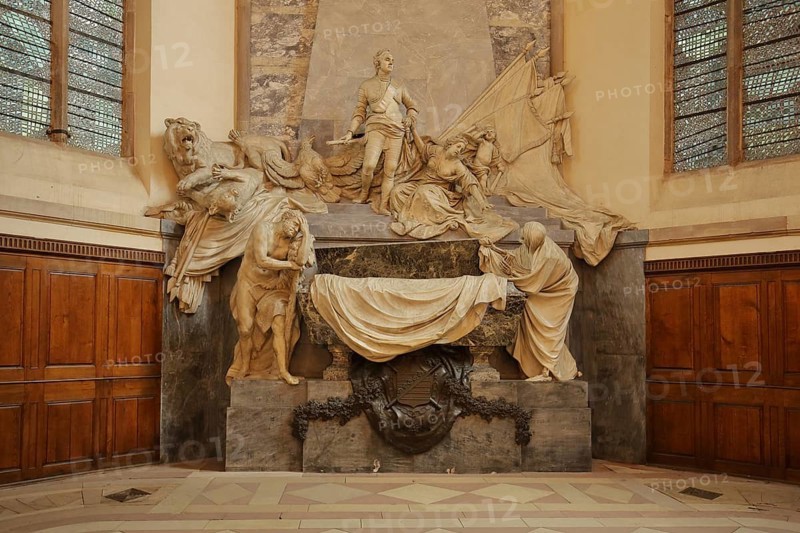Mausoleum of Marshal Hermann Moritz of Saxony in the Church of St Thomas