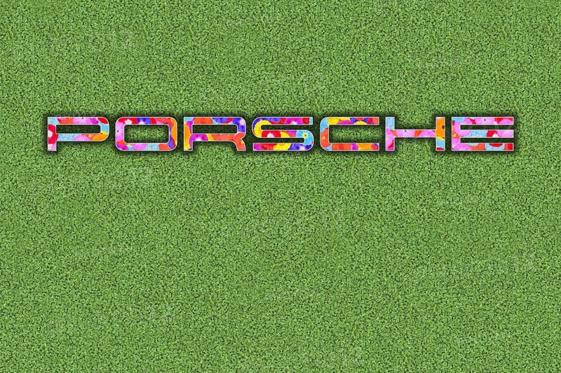 Logo car company Porsche