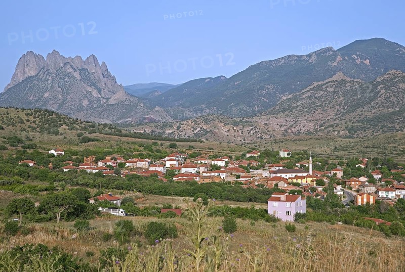 The village Mayislar in Western Turkey