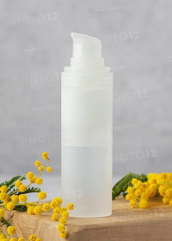 Natural medicine concept with product