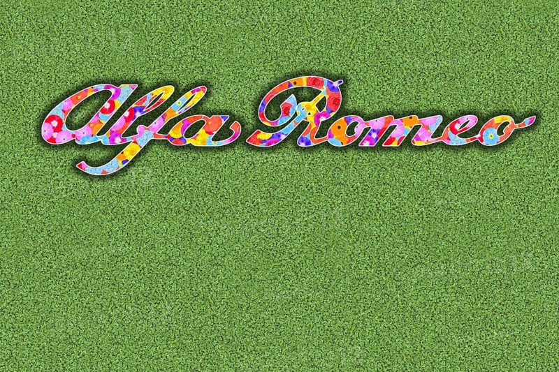 Logo car company alfa romeo