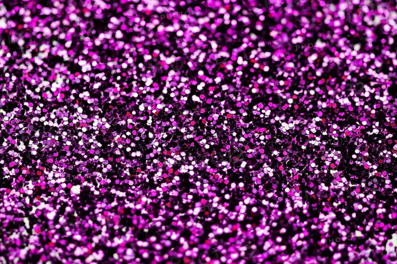 Top view glitter make up