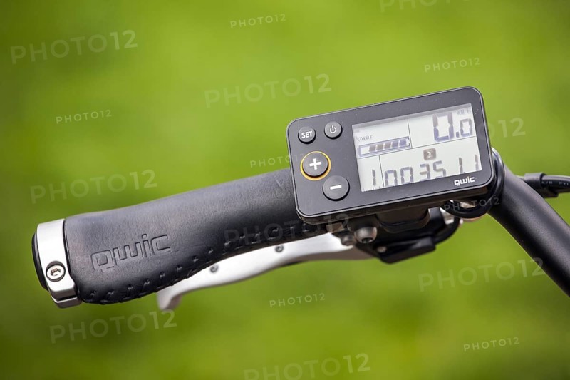 Digital display of pedelec