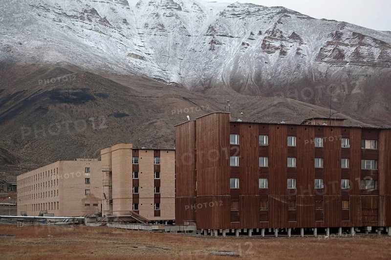 Flats at Pyramiden