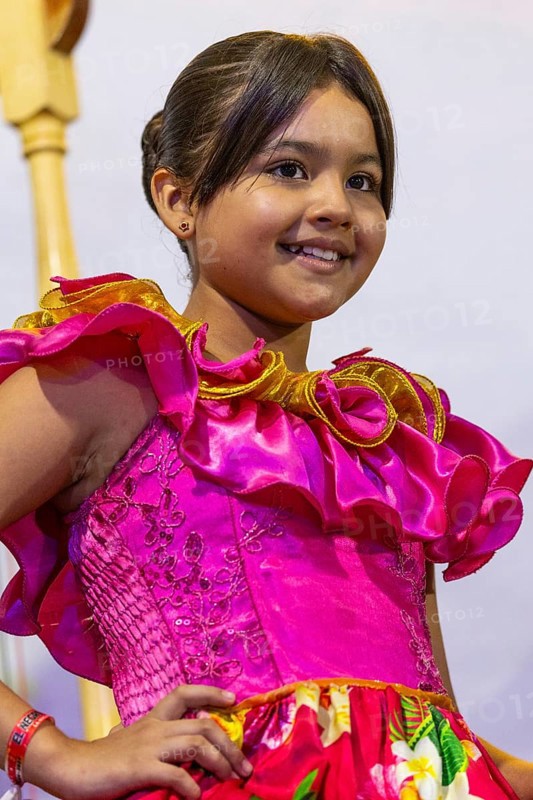 Girl in folklore dress