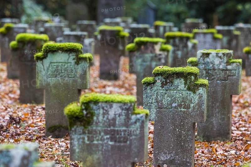 Cemetery for fallen soldiers of the world wars