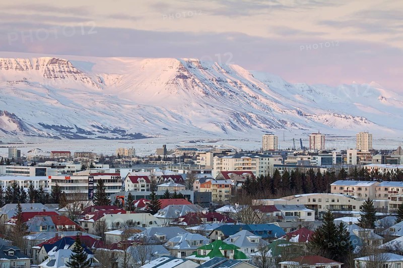 View over Reykjavik