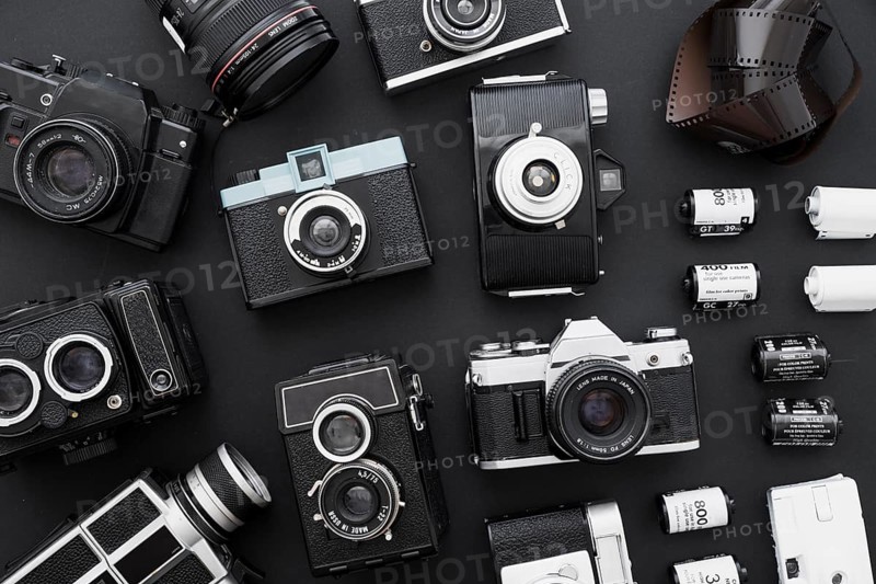 Graphic film near set cameras