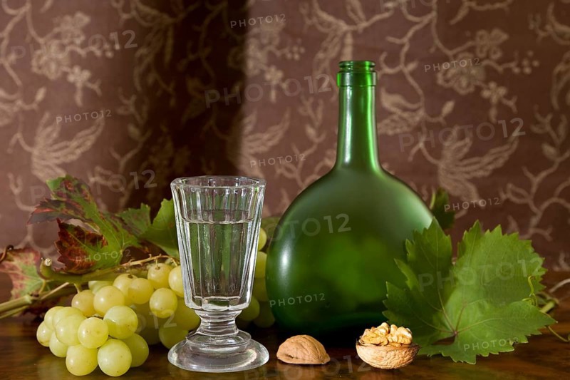 Still life with grapes