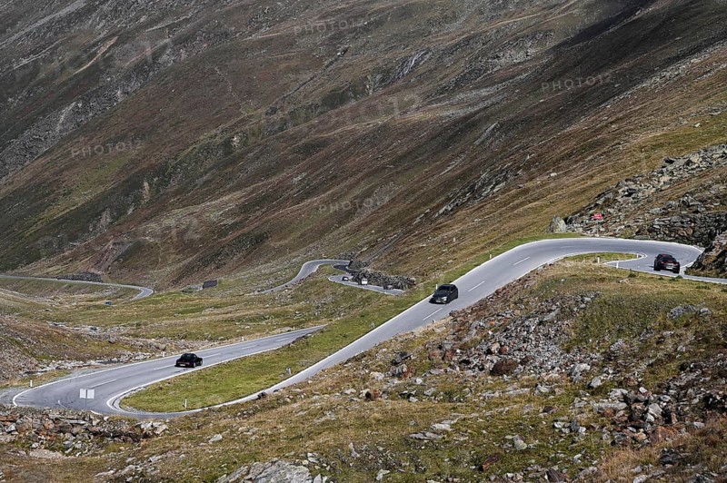 Timmelsjoch High Alpine Road between Austria and Italy