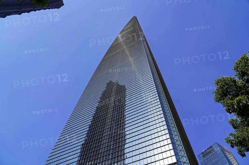 The 632 metre high Shanghai Tower