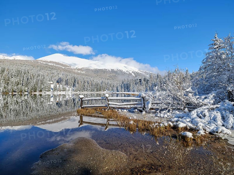The Preber is reflected in the Prebersee