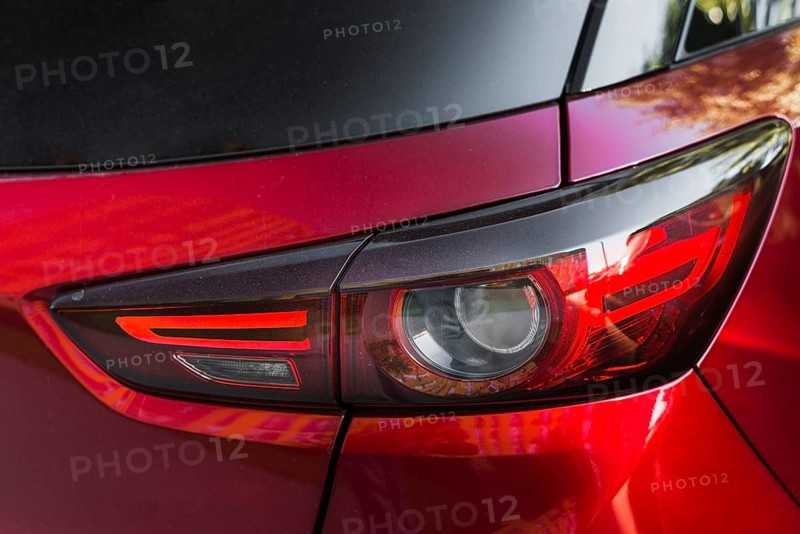 Stylish rear light new red auto