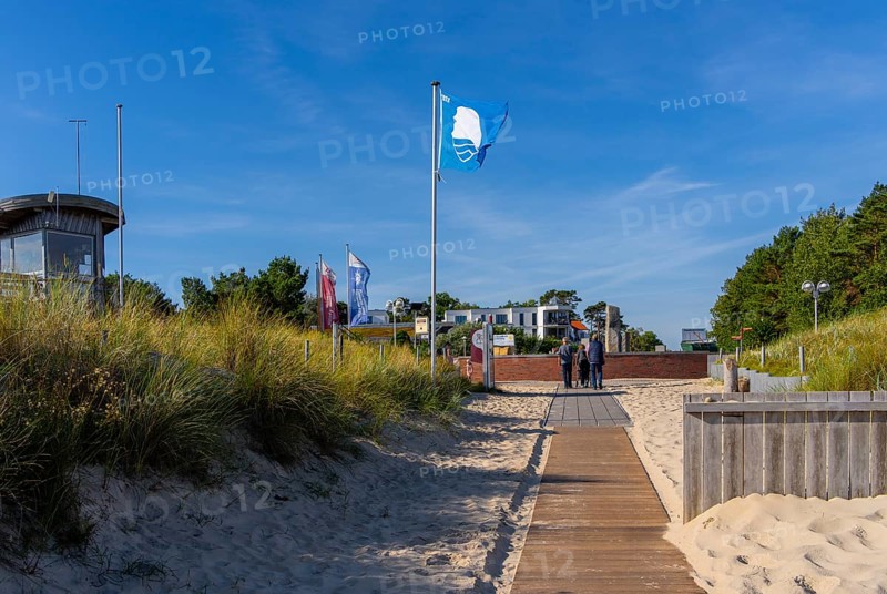 Beach access with sand dunes
