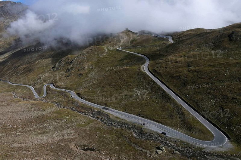 Timmelsjoch High Alpine Road between Austria and Italy