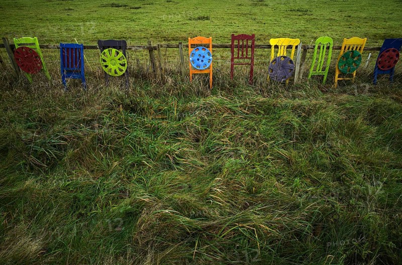 Art installation of a gallery