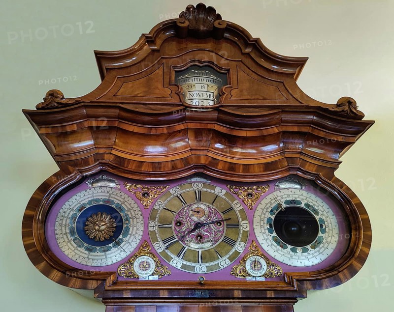 Detail of the astronomical clock in the Goethe House