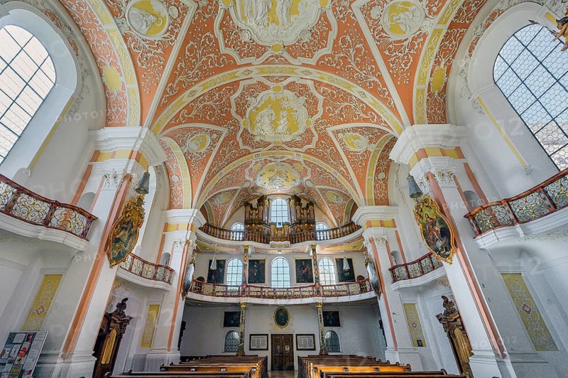 The organ loft