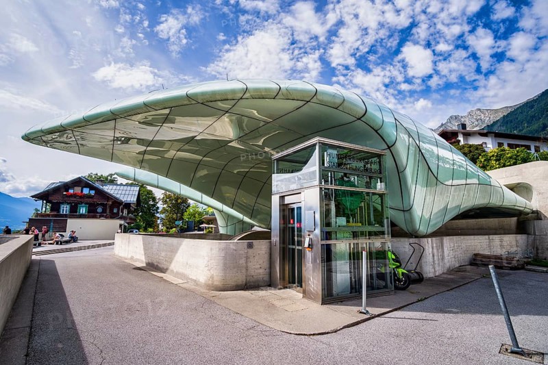 Hungerburgbahn mountain station
