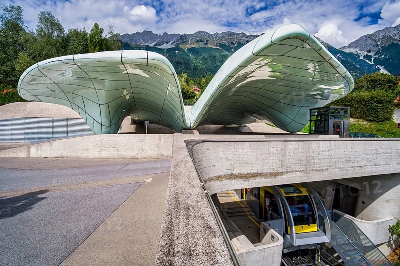 Hungerburgbahn mountain station