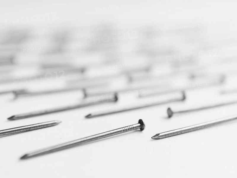 Metal nails table