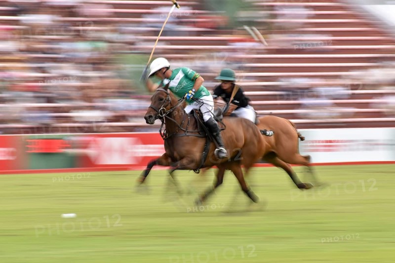 Pablo Mac Donough of Team La Natividad playing against Ellerstina Yellowrose at the 130th Argentine Open Polo Championship