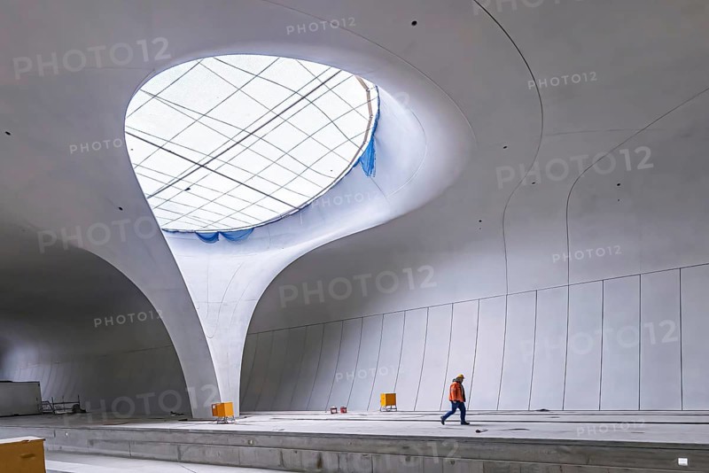 Underground cathedral: modern architecture for the billion-euro Stuttgart21 project. Two years in front of commissioning
