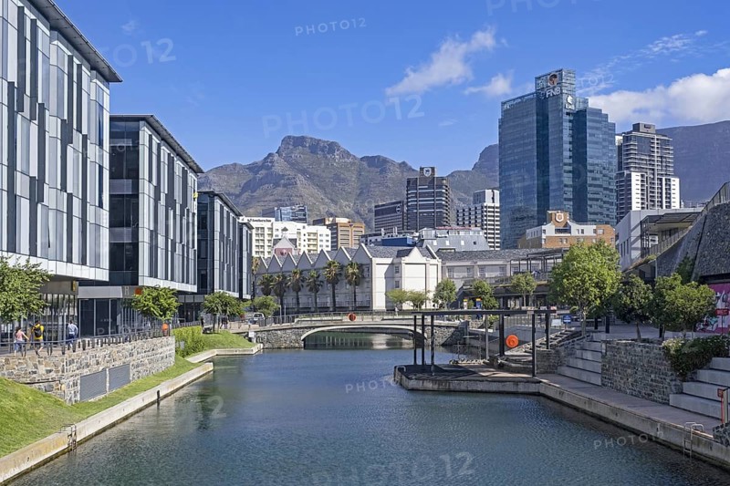 Skyscrapers of the central business district of Cape Town