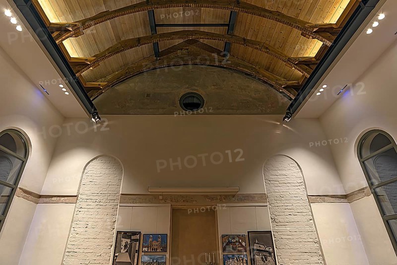 Today's interior of the former synagogue