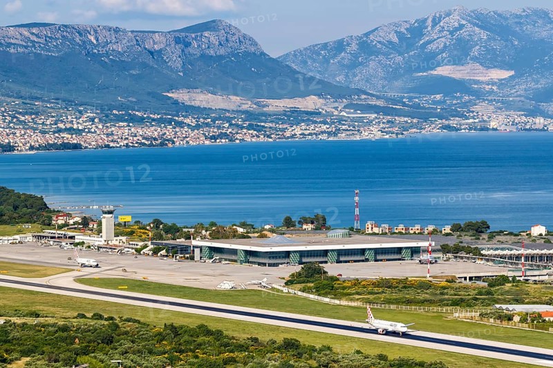 Volotea Airbus aircraft at Split Airport