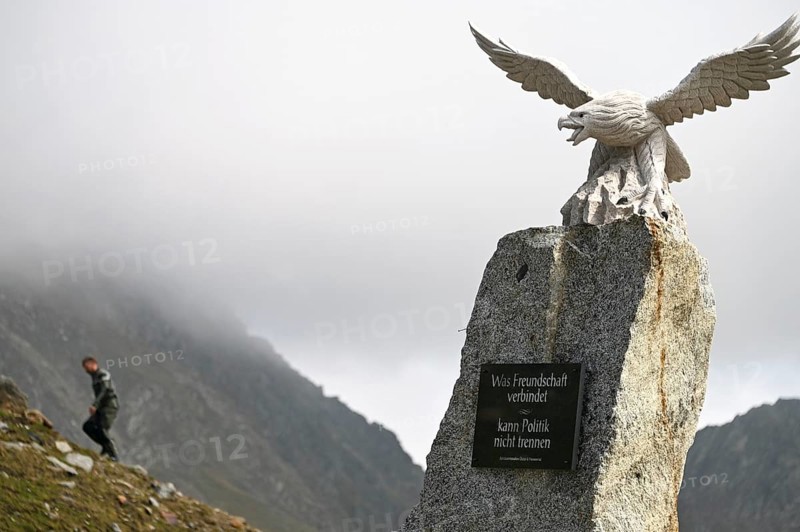 Timmelsjoch High Alpine Road between Austria and Italy