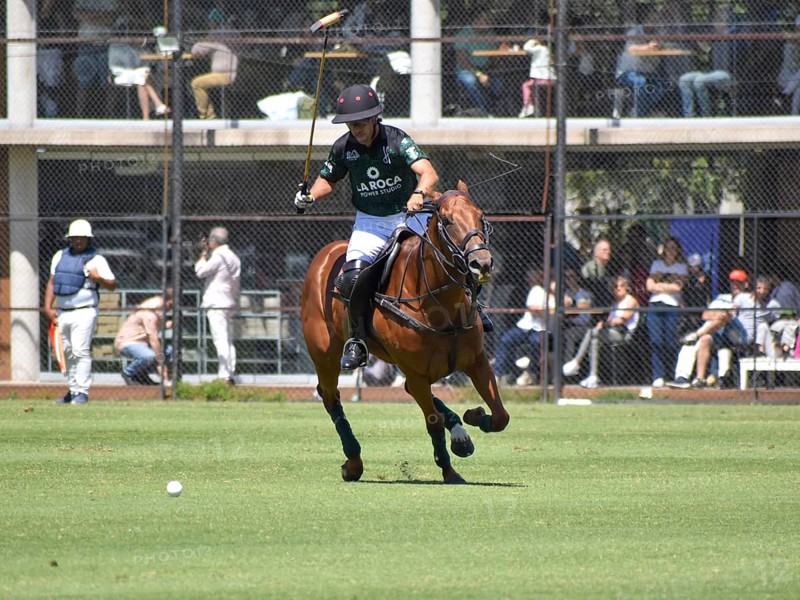 Francisco Elizalde from Team La Hache La Roca at the 130th Argentine Open Polo Championship