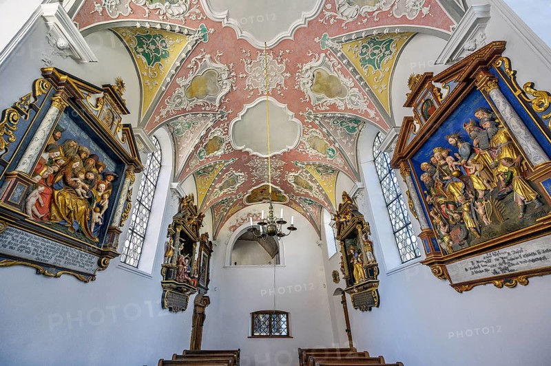 Stucco ceiling in the Liebfrauenkapelle