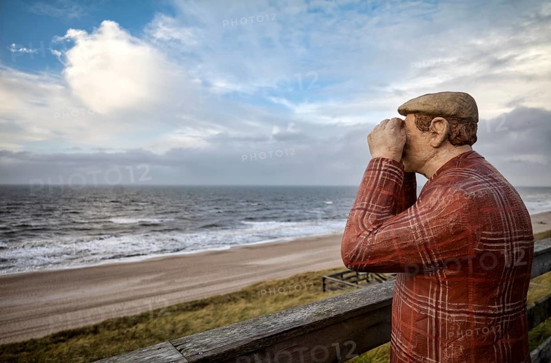 The binoculars man