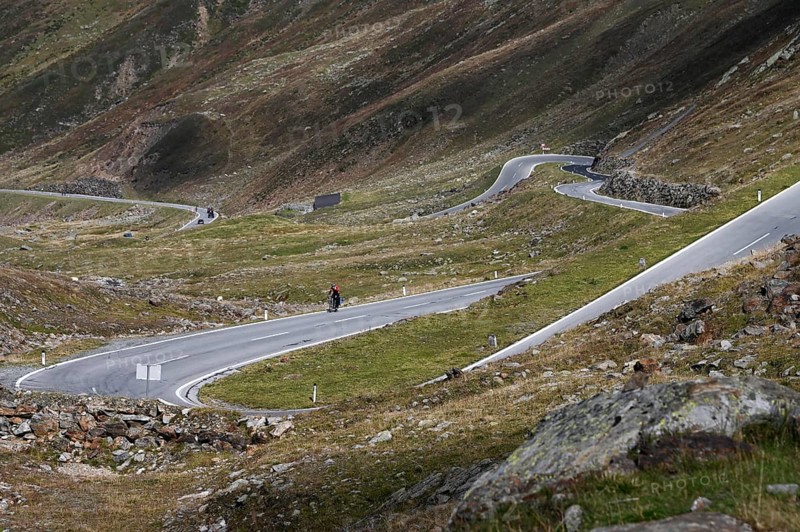 Timmelsjoch High Alpine Road between Austria and Italy