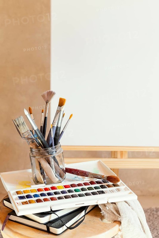 Studio with props painting_3