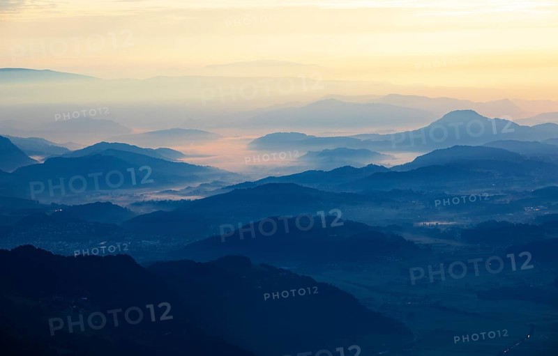 Mountain silhouette