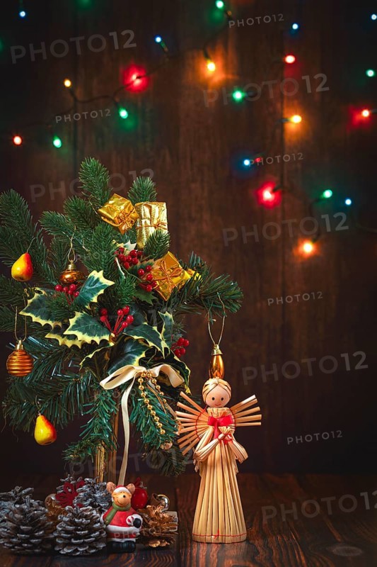 Christmas flower arrangement