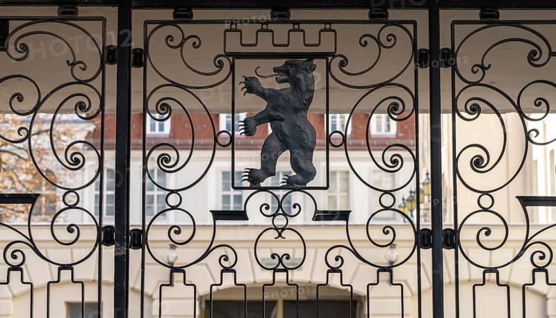 Wrought-iron gate