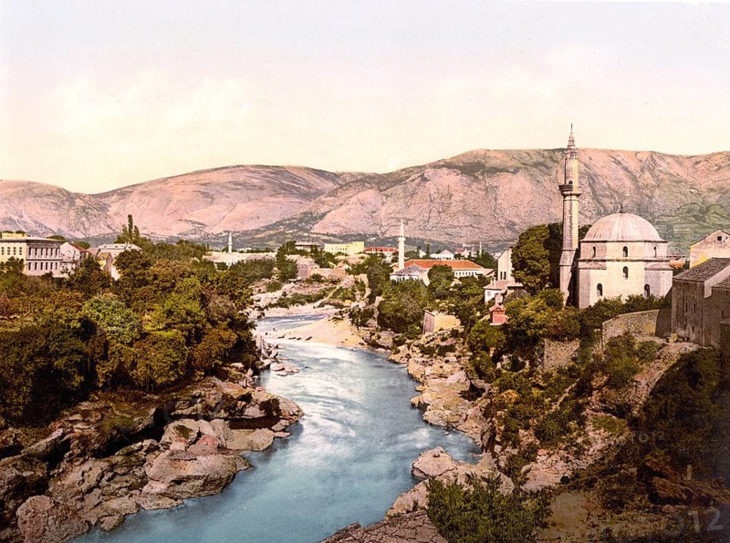 The Narenta river at Mostar