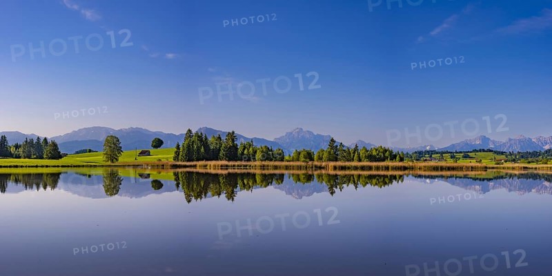 Panorama at Schmutterweiher