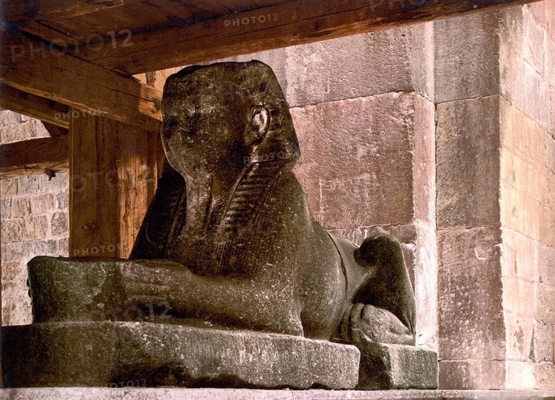 The Sphynx on Diocletian's Mausoleum of Spalato