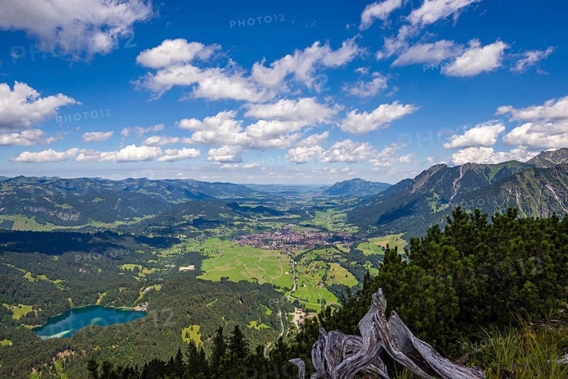 Panorama from Himmelschrofen
