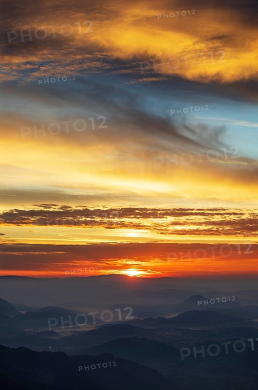 Mountain silhouette