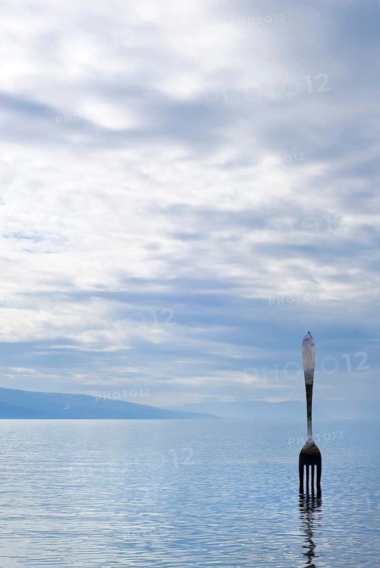 Vevey on Lake Geneva