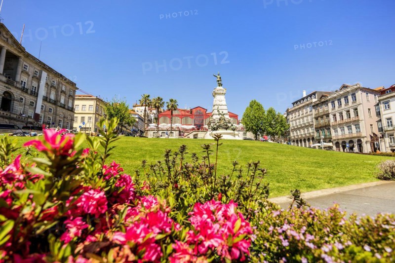 Great view of Porto or Oporto the second largest city in Portugal