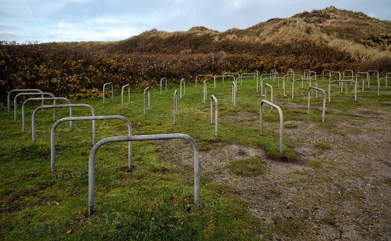 Bicycle car park for bicycles