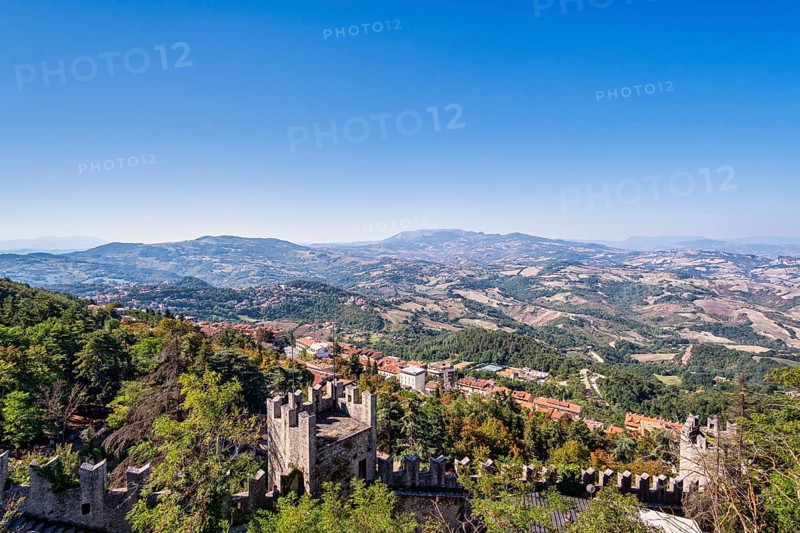 View from Guaita Castle