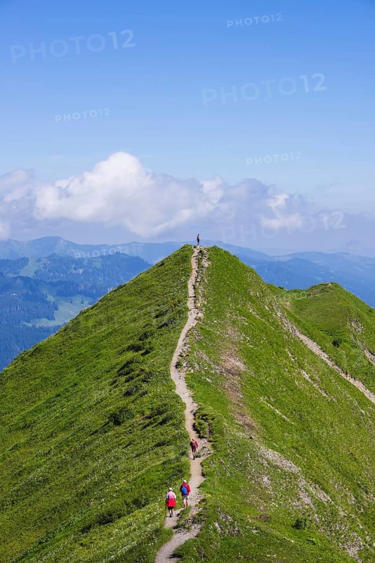 Hiking trail from Fellhorn